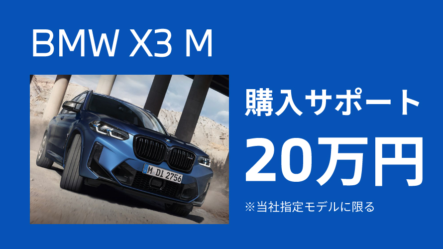 購入サポート X3M