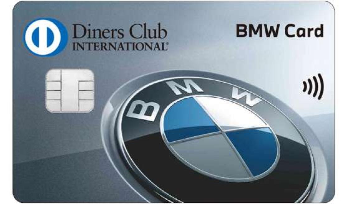 BMW DINERS CARD.